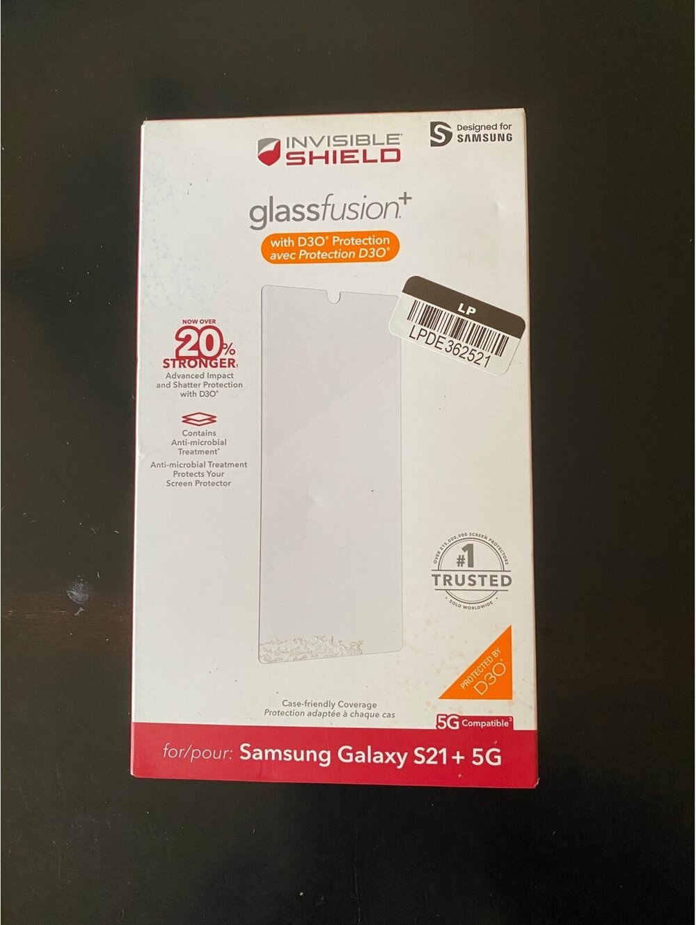 ZAAG Invisible Shield Glass Fusion+ for Galaxy S21+5G